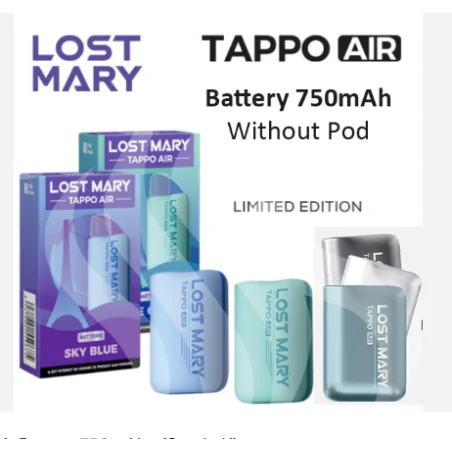 Tappo Air Limited Edition - 20MG Lost Mary - USB-C - Pod System (Elfa kompatibel)