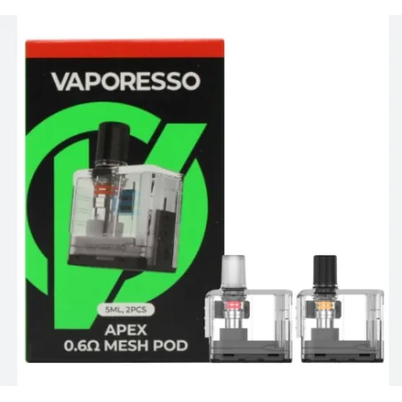 Apex Cartridges - Vaporesso - 2 Pods - 5 ml
