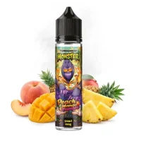50 ml Peach Mango Pineapple - 0mg - Monster by Tornadoliq - shortfill