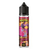 50 ml Peach Berry - 0mg - Monster by Tornadoliq - shortfill