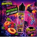 50 ml Peach Berry - 0mg - Monster by Tornadoliq - shortfill