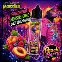 50 ml Peach Berry - 0mg - Monster by Tornadoliq - shortfillSüsser Pfirsich trifft auf einen fruchtigen Beerenmix!Das Peach Berry von Monster by Tornadoliq vereint den saftig-süssen Geschmack von Pfirsich mit einer aromatischen Mischung verschiedener Beeren. Eine angenehm frische Note rundet die fruchtige Kombination ab und sorgt für ein ausgewogenes Geschmackserlebnis.Ein vielseitiger Fruchtmix für alle, die süsse Pfirsichnoten und intensive Beerenaromen miteinander kombiniert mögen.17755Tornadoliq19,90&nbsp;CHFsmoke-shop.ch19,90&nbsp;CHF