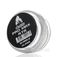 Ersatzglas - Pyrex Blaze Pro Max RTA Bubble - 8.5ml - Thunder Cloud X Mike Vapes