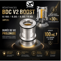 4x Vedampferköpfe BDC V2- Vers. Ohm - BD Vape