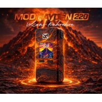 Rayden 220 Volcano Pahoehoe Rare Edition Akkuträger – BD VapeDer Rayden 220 Volcano Pahoehoe Rare Edition von BD Vape ist ein aussergewöhnlicher Hochleistungs-Akkuträger mit exklusivem Design. Sein fein graviertes Metallgehäuse und die tief wirkende Anodisierung sind von fliessender Vulkanlava inspiriert. Dadurch erhält jedes Gerät einen kraftvollen Charakter und eine besonders hochwertige Optik.Im Inneren arbeitet der schnelle und leistungsfähige XT Ultra GT 220 V1.1 Chipsatz. Die Ausgangsleistung lässt sich zwischen 5 und 220 Watt einstellen. Neben dem Bypass-Modus stehen im Power-Modus fünf unterschiedliche Leistungsprofile zur Verfügung: MTL, Soft, Normal, Hard und Pro. Im Pro-Modus kann die Leistungskurve individuell angepasst werden.Auch die Benutzeroberfläche lässt sich umfangreich personalisieren. Zur Auswahl stehen fünf verschiedene Designs sowie ein Custom-Modus, mit dem über einen Computer ein eigenes Bild importiert werden kann. Die passende Software ermöglicht ausserdem Firmware-Updates und zukünftige Funktionserweiterungen.Final Batch - Limitierte Edition 3000 Weltweit&nbsp;17787BD Vape159,90&nbsp;CHFsmoke-shop.ch159,90&nbsp;CHF