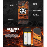 Rayden 220 Volcano Pahoehoe Rare Edition Akkuträger – BD VapeDer Rayden 220 Volcano Pahoehoe Rare Edition von BD Vape ist ein aussergewöhnlicher Hochleistungs-Akkuträger mit exklusivem Design. Sein fein graviertes Metallgehäuse und die tief wirkende Anodisierung sind von fliessender Vulkanlava inspiriert. Dadurch erhält jedes Gerät einen kraftvollen Charakter und eine besonders hochwertige Optik.Im Inneren arbeitet der schnelle und leistungsfähige XT Ultra GT 220 V1.1 Chipsatz. Die Ausgangsleistung lässt sich zwischen 5 und 220 Watt einstellen. Neben dem Bypass-Modus stehen im Power-Modus fünf unterschiedliche Leistungsprofile zur Verfügung: MTL, Soft, Normal, Hard und Pro. Im Pro-Modus kann die Leistungskurve individuell angepasst werden.Auch die Benutzeroberfläche lässt sich umfangreich personalisieren. Zur Auswahl stehen fünf verschiedene Designs sowie ein Custom-Modus, mit dem über einen Computer ein eigenes Bild importiert werden kann. Die passende Software ermöglicht ausserdem Firmware-Updates und zukünftige Funktionserweiterungen.Final Batch - Limitierte Edition 3000 Weltweit 17787BD Vape159,90 CHFsmoke-shop.ch159,90 CHF Rayden 220 Volcano Pahoehoe Rare Edition Akkuträger – BD VapeDer Rayden 220 Volcano Pahoehoe Rare Edition von BD Vape ist ein aussergewöhnlicher Hochleistungs-Akkuträger mit exklusivem Design. Sein fein graviertes Metallgehäuse und die tief wirkende Anodisierung sind von fliessender Vulkanlava inspiriert. Dadurch erhält jedes Gerät einen kraftvollen Charakter und eine besonders hochwertige Optik.Im Inneren arbeitet der schnelle und leistungsfähige XT Ultra GT 220 V1.1 Chipsatz. Die Ausgangsleistung lässt sich zwischen 5 und 220 Watt einstellen. Neben dem Bypass-Modus stehen im Power-Modus fünf unterschiedliche Leistungsprofile zur Verfügung: MTL, Soft, Normal, Hard und Pro. Im Pro-Modus kann die Leistungskurve individuell angepasst werden.Auch die Benutzeroberfläche lässt sich umfangreich personalisieren. Zur Auswahl stehen fünf verschiedene Designs sowie ein Custom-Modus, mit dem über einen Computer ein eigenes Bild importiert werden kann. Die passende Software ermöglicht ausserdem Firmware-Updates und zukünftige Funktionserweiterungen.Final Batch - Limitierte Edition 3000 Weltweit 17787BD Vape159,90 CHFsmoke-shop.ch159,90 CHF