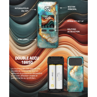 Mod Rayden 220 Volcano Turquoise Opal Rare Edition - BD VapeDer Rayden 220 Volcano Turquoise Opal Rare Edition von BD Vape begeistert mit seinem fein gravierten Metallgehäuse und einer einzigartigen türkisfarbenen Oberfläche mit mineralischen Reflexen. Das exklusive Design macht den leistungsstarken Akkuträger zu einem besonderen Sammlerstück für Liebhaber hochwertiger Hardware.Angetrieben wird der Rayden 220 von zwei separat erhältlichen 18650-Akkus. Der schnelle und reaktionsstarke XT Ultra GT 220 V1.1 Chipsatz ermöglicht eine einstellbare Leistung von 5 bis 220 Watt.Zur Auswahl stehen der Bypass- und der Power-Modus sowie fünf verschiedene Leistungsprofile: MTL, Soft, Normal, Hard und Pro. Im Pro-Modus lässt sich die Leistungskurve individuell an die persönlichen Vorlieben anpassen.Für eine persönliche Gestaltung der Benutzeroberfläche bietet der Akkuträger fünf auswählbare Designs. Im Custom-Modus kann zusätzlich ein eigenes Bild über einen Computer importiert werden. Die entsprechende Software ermöglicht ausserdem Firmware-Updates und die Anpassung der Benutzeroberfläche.Rare Edition - Limitierte Ausgabe - 3000 Stück Weltweit17788BD Vape159,90 CHFsmoke-shop.ch159,90 CHF Mod Rayden 220 Volcano Turquoise Opal Rare Edition - BD VapeDer Rayden 220 Volcano Turquoise Opal Rare Edition von BD Vape begeistert mit seinem fein gravierten Metallgehäuse und einer einzigartigen türkisfarbenen Oberfläche mit mineralischen Reflexen. Das exklusive Design macht den leistungsstarken Akkuträger zu einem besonderen Sammlerstück für Liebhaber hochwertiger Hardware.Angetrieben wird der Rayden 220 von zwei separat erhältlichen 18650-Akkus. Der schnelle und reaktionsstarke XT Ultra GT 220 V1.1 Chipsatz ermöglicht eine einstellbare Leistung von 5 bis 220 Watt.Zur Auswahl stehen der Bypass- und der Power-Modus sowie fünf verschiedene Leistungsprofile: MTL, Soft, Normal, Hard und Pro. Im Pro-Modus lässt sich die Leistungskurve individuell an die persönlichen Vorlieben anpassen.Für eine persönliche Gestaltung der Benutzeroberfläche bietet der Akkuträger fünf auswählbare Designs. Im Custom-Modus kann zusätzlich ein eigenes Bild über einen Computer importiert werden. Die entsprechende Software ermöglicht ausserdem Firmware-Updates und die Anpassung der Benutzeroberfläche.Rare Edition - Limitierte Ausgabe - 3000 Stück Weltweit17788BD Vape159,90 CHFsmoke-shop.ch159,90 CHF