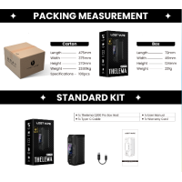 Box Thelema Q200 Pro 200W 2x18650 - Lost Vape