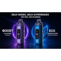 OXVA VPrime 2 Pod-System - 3400 mAh - USB C - vers. FarbenDer OXVA VPrime 2 ist die nächste Generation des beliebten VPrime-Podsystems und kombiniert die Leistung einer Subohm-E-Zigarette mit der kompakten Bauweise eines modernen Pods. Mit einer Ausgangsleistung von bis zu 60 Watt, einem leistungsstarken 3400-mAh-Akku und den neuen Dual-Mesh-Kartuschen richtet sich das Gerät an anspruchsvolle RDL- und DTL-Dampfer.Dank der innovativen Eco- und Boost-Modi bietet der VPrime 2 zwei Dampferlebnisse in einer Kartusche. Im Eco-Modus arbeitet ein Mesh-Heizelement für einen effizienteren Betrieb, während im Boost-Modus beide Mesh-Coils gleichzeitig aktiviert werden und für intensiveren Geschmack sowie eine deutlich höhere Dampfentwicklung sorgen.Das großzügige 6-ml-Tankvolumen, die stufenlos regulierbare Airflow, die Zugautomatik sowie die Aktivierung per Feuertaste machen den VPrime 2 zum idealen Begleiter für den Alltag. Das brillante 0,98-Zoll-TFT-Farbdisplay liefert dabei jederzeit alle wichtigen Informationen auf einen Blick.17825OXVA46,90&nbsp;CHFsmoke-shop.ch46,90&nbsp;CHF