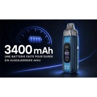 OXVA VPrime 2 Pod-System - 3400 mAh - USB C - vers. FarbenDer OXVA VPrime 2 ist die nächste Generation des beliebten VPrime-Podsystems und kombiniert die Leistung einer Subohm-E-Zigarette mit der kompakten Bauweise eines modernen Pods. Mit einer Ausgangsleistung von bis zu 60 Watt, einem leistungsstarken 3400-mAh-Akku und den neuen Dual-Mesh-Kartuschen richtet sich das Gerät an anspruchsvolle RDL- und DTL-Dampfer.Dank der innovativen Eco- und Boost-Modi bietet der VPrime 2 zwei Dampferlebnisse in einer Kartusche. Im Eco-Modus arbeitet ein Mesh-Heizelement für einen effizienteren Betrieb, während im Boost-Modus beide Mesh-Coils gleichzeitig aktiviert werden und für intensiveren Geschmack sowie eine deutlich höhere Dampfentwicklung sorgen.Das großzügige 6-ml-Tankvolumen, die stufenlos regulierbare Airflow, die Zugautomatik sowie die Aktivierung per Feuertaste machen den VPrime 2 zum idealen Begleiter für den Alltag. Das brillante 0,98-Zoll-TFT-Farbdisplay liefert dabei jederzeit alle wichtigen Informationen auf einen Blick.17825OXVA46,90&nbsp;CHFsmoke-shop.ch46,90&nbsp;CHF