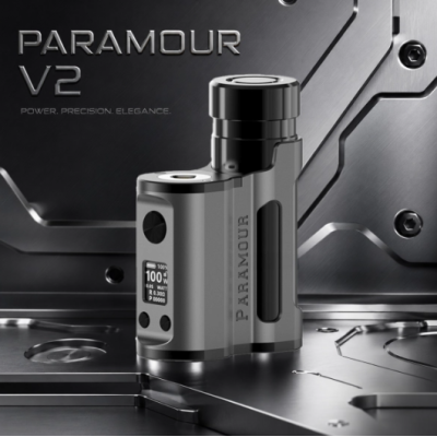Mod Paramour V2 SBS 100W – Mechvape - MechvapeDer Klassiker kehrt zurück – stärker denn je.Der Paramour V2 von Mechvape ist die konsequente Weiterentwicklung eines bewährten Erfolgsmodells. Kompakter Aufbau, hochwertige CNC-gefräste Materialien aus Aluminium und Edelstahl sowie eine vielseitige Leistungselektronik machen diesen Mod zur zuverlässigen Alltagsbegleitung für anspruchsvolle Dampfer.Mit einer regelbaren Leistung von 5 bis 100 Watt und 6 Betriebsmodi – darunter Watt, Volt sowie Temperaturkontrolle für Edelstahl, Nickel, Titan und TCR – deckt der Paramour V2 nahezu jede Dampfweise ab. Das helle TFT-Display sorgt für eine jederzeit übersichtliche Anzeige aller Parameter.Besonders praktisch: Die integrierte Powerbank-Funktion lädt Smartphones, Tablets und andere USB-Geräte unterwegs auf. Atomizer mit einem Durchmesser von bis zu 25,5 mm sitzen bündig auf dem Mod.17833Mechlyfe82,00 CHFsmoke-shop.ch82,00 CHF Mod Paramour V2 SBS 100W – Mechvape - MechvapeDer Klassiker kehrt zurück – stärker denn je.Der Paramour V2 von Mechvape ist die konsequente Weiterentwicklung eines bewährten Erfolgsmodells. Kompakter Aufbau, hochwertige CNC-gefräste Materialien aus Aluminium und Edelstahl sowie eine vielseitige Leistungselektronik machen diesen Mod zur zuverlässigen Alltagsbegleitung für anspruchsvolle Dampfer.Mit einer regelbaren Leistung von 5 bis 100 Watt und 6 Betriebsmodi – darunter Watt, Volt sowie Temperaturkontrolle für Edelstahl, Nickel, Titan und TCR – deckt der Paramour V2 nahezu jede Dampfweise ab. Das helle TFT-Display sorgt für eine jederzeit übersichtliche Anzeige aller Parameter.Besonders praktisch: Die integrierte Powerbank-Funktion lädt Smartphones, Tablets und andere USB-Geräte unterwegs auf. Atomizer mit einem Durchmesser von bis zu 25,5 mm sitzen bündig auf dem Mod.17833Mechlyfe82,00 CHFsmoke-shop.ch82,00 CHF