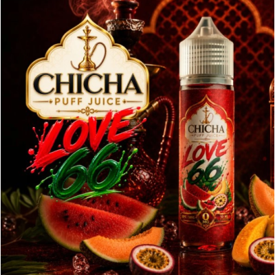 Love 66 0mg 50ml - Chicha Puff Juice - ShortfillExotisch. Fruchtig. Erfrischend.Love 66 von Chicha Puff Juice entführt die Sinne in eine tropische Welt: Die sanfte Süsse von Wassermelone und Melone trifft auf die spritzige Säure der Passionsfrucht – ein lebendiges, erfrischendes Aroma, das besonders an warmen Tagen begeistert.17839Chicha Puff Juice16,90 CHFsmoke-shop.ch16,90 CHF Love 66 0mg 50ml - Chicha Puff Juice - ShortfillExotisch. Fruchtig. Erfrischend.Love 66 von Chicha Puff Juice entführt die Sinne in eine tropische Welt: Die sanfte Süsse von Wassermelone und Melone trifft auf die spritzige Säure der Passionsfrucht – ein lebendiges, erfrischendes Aroma, das besonders an warmen Tagen begeistert.17839Chicha Puff Juice16,90 CHFsmoke-shop.ch16,90 CHF