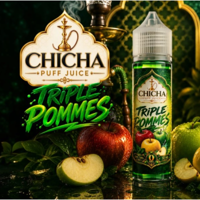 Triple Pommes 0mg 50ml - Chicha Puff Juice - ShortfillDrei Äpfel. Ein perfektes Aroma.Triple Pommes von Chicha Puff Juice ist eine Hommage an die Vielseitigkeit des Apfels. Drei verschiedene Apfelvarietäten vereinen sich zu einem vollmundigen, ausgewogenen Fruchtaroma – süss, frisch und herrlich gourmand. Ein unkompliziertes Alltagsliquid für alle Fruchtliebhaber.17840Chicha Puff Juice16,90 CHFsmoke-shop.ch16,90 CHF Triple Pommes 0mg 50ml - Chicha Puff Juice - ShortfillDrei Äpfel. Ein perfektes Aroma.Triple Pommes von Chicha Puff Juice ist eine Hommage an die Vielseitigkeit des Apfels. Drei verschiedene Apfelvarietäten vereinen sich zu einem vollmundigen, ausgewogenen Fruchtaroma – süss, frisch und herrlich gourmand. Ein unkompliziertes Alltagsliquid für alle Fruchtliebhaber.17840Chicha Puff Juice16,90 CHFsmoke-shop.ch16,90 CHF