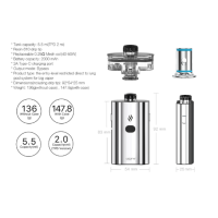 KIT CLOUDFLASK POD 2000MAH 5.5ML ASPIRE mit LederhülleLieferumfang Cloudflask Kit:1 x Cloudflask Akkuträger 1 x Ledertülle 1 x Cartridge2 x Verdampferkopf1 x O-Ring Set1 x Micro-USB Kabel Mit dem Cloudflask Kit bringt Aspire seine neueste E-Zigarette auf den Markt, die als Pod-System funktioniert.Durch den fest verbauten 2000mAh Akku wird das Kit betrieben und mit einem USB-Kabel Typ-C wieder zügig und effizient geladen. Ein LED-Licht übermittelt zuverlässig wann es Zeit wird einen neuen Ladezyklus zu starten.Die maximale Leistungsausgabe liegt bei netten 50 Watt, dabei wird im ungeregelten Bypass-Mode gearbeitet. Für einen sorgenfreien Gebrauch sind alle gängigen Schutzschaltunen inklusive.Die 5.5ml Cartridge kann benutzerfreundlich von unten mit Liquid versorgt werden. Der Pod wird mit austauschbaren Verdampferköpfen verwendet. Diese 0.25 Ohm Coils liefern einen ausgezeichneten Geschmack und müssen statt geschraubt lediglich nur gesteckt werden, so dass auch der Coil-Wechsel in Windeseile erledigt werden kann.Die hohe Wertigkeit ist nicht zu übersehen, genau wie das das gelungene elegante Design. Die Lederhülle wertet das Cloudflask Kit optisch noch einmal auf, zudem schützt es das Gerät vor unschönen Kratzern, Fingerabdrücken und Schmutz. Die Taschen gibt es in unterschiedlichen Farben, der Cloudflask (92mm x 54mm x 25mm) selber ist im edlem Silber gehalten.9446Aspire16,00 CHFsmoke-shop.ch16,00 CHF KIT CLOUDFLASK POD 2000MAH 5.5ML ASPIRE mit LederhülleLieferumfang Cloudflask Kit:1 x Cloudflask Akkuträger 1 x Ledertülle 1 x Cartridge2 x Verdampferkopf1 x O-Ring Set1 x Micro-USB Kabel Mit dem Cloudflask Kit bringt Aspire seine neueste E-Zigarette auf den Markt, die als Pod-System funktioniert.Durch den fest verbauten 2000mAh Akku wird das Kit betrieben und mit einem USB-Kabel Typ-C wieder zügig und effizient geladen. Ein LED-Licht übermittelt zuverlässig wann es Zeit wird einen neuen Ladezyklus zu starten.Die maximale Leistungsausgabe liegt bei netten 50 Watt, dabei wird im ungeregelten Bypass-Mode gearbeitet. Für einen sorgenfreien Gebrauch sind alle gängigen Schutzschaltunen inklusive.Die 5.5ml Cartridge kann benutzerfreundlich von unten mit Liquid versorgt werden. Der Pod wird mit austauschbaren Verdampferköpfen verwendet. Diese 0.25 Ohm Coils liefern einen ausgezeichneten Geschmack und müssen statt geschraubt lediglich nur gesteckt werden, so dass auch der Coil-Wechsel in Windeseile erledigt werden kann.Die hohe Wertigkeit ist nicht zu übersehen, genau wie das das gelungene elegante Design. Die Lederhülle wertet das Cloudflask Kit optisch noch einmal auf, zudem schützt es das Gerät vor unschönen Kratzern, Fingerabdrücken und Schmutz. Die Taschen gibt es in unterschiedlichen Farben, der Cloudflask (92mm x 54mm x 25mm) selber ist im edlem Silber gehalten.9446Aspire16,00 CHFsmoke-shop.ch16,00 CHF