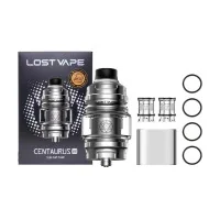 Tank Centaurus 2 - Sub Ohm 26 mm - Lost Vape - FertigcoilDer Lost Vape Centaurus Sub-Ohm V2 ist die weiterentwickelte Version des beliebten Sub-Ohm-Tanks für anspruchsvolle Dampfer. Mit einem grosszügigen 5ml Tankvolumen, einer komfortablen Top-Fill-Befüllung und dem neuen auslaufsicheren Slide-Top-Cap-System bietet er höchsten Komfort im Alltag.Dank der Kompatibilität mit den leistungsstarken UB Max Coils liefert der Centaurus Sub-Ohm V2 eine ausgezeichnete Geschmacksentwicklung sowie dichte Dampfwolken. Die stufenlos regulierbare Airflow ermöglicht eine individuelle Anpassung des Zugverhaltens und ist speziell für das Direct-Lung-Dampfen (DL) optimiert.Mit seinem Durchmesser von 26 mm passt der Tank harmonisch auf zahlreiche Akkuträger. Das ergonomische 810 Drip Tip sorgt zudem für ein angenehmes Mundgefühl bei jedem Zug.17847Lost Vape32,00 CHFsmoke-shop.ch32,00 CHF Tank Centaurus 2 - Sub Ohm 26 mm - Lost Vape - FertigcoilDer Lost Vape Centaurus Sub-Ohm V2 ist die weiterentwickelte Version des beliebten Sub-Ohm-Tanks für anspruchsvolle Dampfer. Mit einem grosszügigen 5ml Tankvolumen, einer komfortablen Top-Fill-Befüllung und dem neuen auslaufsicheren Slide-Top-Cap-System bietet er höchsten Komfort im Alltag.Dank der Kompatibilität mit den leistungsstarken UB Max Coils liefert der Centaurus Sub-Ohm V2 eine ausgezeichnete Geschmacksentwicklung sowie dichte Dampfwolken. Die stufenlos regulierbare Airflow ermöglicht eine individuelle Anpassung des Zugverhaltens und ist speziell für das Direct-Lung-Dampfen (DL) optimiert.Mit seinem Durchmesser von 26 mm passt der Tank harmonisch auf zahlreiche Akkuträger. Das ergonomische 810 Drip Tip sorgt zudem für ein angenehmes Mundgefühl bei jedem Zug.17847Lost Vape32,00 CHFsmoke-shop.ch32,00 CHF