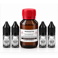 100 ml DIY Salt PG Base/Basis + Shots - Nikotinsalz vers. StärkenLieferumfang: 100 ml Nikotinsalz Base in verschiednen Stärken (Base + Salz-Nikotinshots zusammenfügen = feritge Base in gewünschter Nikotinstärke)Bespiel: 100ml mit 4 mg Nikotinsalz , 100% PG : 80ml 0er PG + 2x Salt Nikotinshots 20mg / 10ml = 100% PG Base mit 4mg Nikotinsalzverschiedene Stärken auswählbar7455Smoke-Shop.ch12,90 CHFsmoke-shop.ch12,90 CHF 100 ml DIY Salt PG Base/Basis + Shots - Nikotinsalz vers. StärkenLieferumfang: 100 ml Nikotinsalz Base in verschiednen Stärken (Base + Salz-Nikotinshots zusammenfügen = feritge Base in gewünschter Nikotinstärke)Bespiel: 100ml mit 4 mg Nikotinsalz , 100% PG : 80ml 0er PG + 2x Salt Nikotinshots 20mg / 10ml = 100% PG Base mit 4mg Nikotinsalzverschiedene Stärken auswählbar7455Smoke-Shop.ch12,90 CHFsmoke-shop.ch12,90 CHF