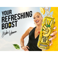 500 ml - Peace Tea Lively Lemon - Caffinated Ice Tea