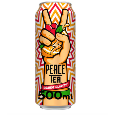 500 ml - Peace Tea Orange Clarity - Ohne Coffein - Ice Tea500 ml - Peace Tea Orange Clarity - ohne CoffeinPeace Tea enthält Guarana und Vitamin B5 - mit Black Iced TeaAngereichert mit Yerba Mate bietet dieser Eistee nicht nur einen köstlichen Geschmack, sondern auch eine belebende Wirkung. Dank seines ausgewogenen Verhältnisses von Zucker und Süßungsmitteln ist er ideal für alle, die ein erfrischendes Getränk mit einem Energieschub suchen.Marke & Labels: Hergestellt in der EU (Zero Cola Schweiz AG) Geschmack: Yerra Mate and Green Coffee BeansHerstellungsland: EU17851Energy Drinks2,60 CHFsmoke-shop.ch2,60 CHF 500 ml - Peace Tea Orange Clarity - Ohne Coffein - Ice Tea500 ml - Peace Tea Orange Clarity - ohne CoffeinPeace Tea enthält Guarana und Vitamin B5 - mit Black Iced TeaAngereichert mit Yerba Mate bietet dieser Eistee nicht nur einen köstlichen Geschmack, sondern auch eine belebende Wirkung. Dank seines ausgewogenen Verhältnisses von Zucker und Süßungsmitteln ist er ideal für alle, die ein erfrischendes Getränk mit einem Energieschub suchen.Marke & Labels: Hergestellt in der EU (Zero Cola Schweiz AG) Geschmack: Yerra Mate and Green Coffee BeansHerstellungsland: EU17851Energy Drinks2,60 CHFsmoke-shop.ch2,60 CHF