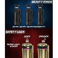 Bonza Pro Meca Kit Aluminium Pink + RDA – Thunder Cloud x Vaping BoganThunder Cloud und Vaping Bogan haben gemeinsam ein aussergewöhnliches Kit entwickelt. Es vereint den Bonza Pro RDA mit dem edlen mechanischen Röhren-Mod in Aluminium Pink. Der exklusive Emblem-Aufsatz rundet das Design ab. Das Kit ist für erfahrene Dampfer gedacht, die die direkte Leistung eines mechanischen Mods schätzen.HighlightsMechanischer Mod mit Betrieb über einen 21700-, 20700- oder 18650-Akku (nicht enthalten)Single-/Dual-Coil-Deck für einfaches Einsetzen der CoilsDoppelkammer-System, um schnell zwischen Single- und Dual-Coil-Setup zu wechseln2-ml-Tank mit viel Platz für WatteAbgeschrägter Airflow mit 30 Bohrungen, regulierbar und geeignet für RDL- bis DL-ZugSide-Fire-Switch, über einen Ring verriegelbarEinstellbarer SchalterwegAustauschbare Sleeve und austauschbares Emblem für individuellen LookLebenslange Garantie17853Early Bird -184,90&nbsp;CHFsmoke-shop.ch184,90&nbsp;CHF