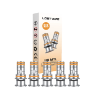 UB MTL vers. Ohm (5 Stück) - Lost Vape - VerdampferkopfLost Vape UB Pro P1 0.15 Ohm Coil Verdampferkopf (3 Stück pro Packung)Die Lost Vape UB Pro P1 Heads mit einem Widerstand von 0,15 Ohm sind für das DL-Dampfen ausgelegt und können in einem Leistungsbereich von 70 - 90 Watt betrieben werden. Pro bestellter Packung werden drei&nbsp;UB Pro P1 Heads&nbsp;geliefert.Wichtige MerkmaleWiderstand: 0,15 OhmLeistungsbereich: 70 - 90 WattMaterial: Ni80Wicklung: Meshgeeignet für DLPlug &amp; Pull CoilsGeeignet für:Lost Vape Ursa Quest Multi E-ZigaretteLost Vape Thelema Quest 200 Watt E-Zigaretten SetLost Vape Ursa Pro Pod 7mlLieferumfang:3x Lost Vape UB Pro P1 0,15 Ohm Coil Verdampferkopf17859Lost Vape14,90&nbsp;CHFsmoke-shop.ch14,90&nbsp;CHF