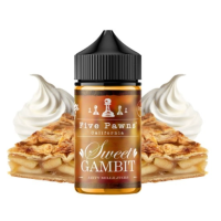 Sweet Gambit Original - 0mg 50ml - Five Pawns - shortfillEr braucht keine Einführung, hier ist ein großer Premium-Klassiker: der Gambit. Auf der Basis von Granny-Smith-Äpfeln wurde ein guter Geschmack von Karamell hinzugefügt. Stellen Sie sich eine flockige Kruste vor, die mit einem Klecks französischem Vanilleeis und ungesüßter Schlagsahne gekrönt wird - der Gambit wird Sie an den Apfelkuchen Ihrer Großmutter erinnern!Sweet Gambit Original - 0mg 50ml - Five Pawns - shortfillHersteller Five PawnsSortiment OriginalLand USAGeschmack Fruchtig &amp; GourmetPG/VG-Verhältnis 50/50Verpackung 60ml PE-Flasche mit kindersicherem VerschlussFüllmenge 50ml17141Five Pawns Signature19,90&nbsp;CHFsmoke-shop.ch19,90&nbsp;CHF