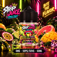 Space Fruit Lemon Lime Pomelo Passion Fruit Mango 0 mg 50 ml Shortfill – Strip JuiceSpritzige Zitrone und Limette treffen auf Pomelo, Passionsfrucht und süsse Mango mit einem frischen Finish. Fruchtiges 0-mg-Shortfill von Space Fruit.17879Space Fruit18,90&nbsp;CHFsmoke-shop.ch18,90&nbsp;CHF