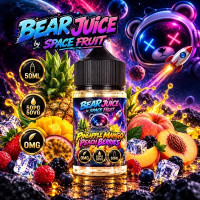 Space Fruit Pineapple Mango Peach Berries 0 mg 50 ml Shortfill – Bear JuiceTropische Mango, Ananas und Pfirsich treffen auf rote Beeren und eine erfrischende Kühle. Fruchtiges 0-mg-Shortfill von Space Fruit.17881Space Fruit18,90&nbsp;CHFsmoke-shop.ch18,90&nbsp;CHF
