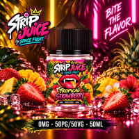 Space Fruit Tropical Strawberry 0 mg 50 ml Shortfill – Strip JuiceExotische Tropenfrüchte verbinden sich mit süsser Erdbeere und einer angenehm frischen Note. Fruchtiges 0-mg-Shortfill von Space Fruit.17885Space Fruit18,90&nbsp;CHFsmoke-shop.ch18,90&nbsp;CHF
