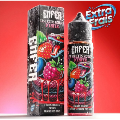 Les Fruits Rouges - d'ENFER 0mg 50ml - Les Fruits by ENFER - ShortfillDas Les Fruits Rouges d'ENFER 50ml Liquid von ENFER begeistert mit einer intensiven Mischung aus verschiedenen roten Beeren, aromatischen schwarzen Johannisbeeren und süssen Walderdbeeren. Ein kräftiger Frischekick rundet das fruchtige Geschmackserlebnis perfekt ab.Die vollmundigen Aromen der schwarzen Johannisbeere (Cassis) verbinden sich mit der natürlichen Süsse und dem feinen Geschmack sonnengereifter Walderdbeeren. Die harmonische Kombination aus süssen und leicht säuerlichen Beerennoten wird durch eine intensive Kühle ergänzt und sorgt für ein erfrischendes Dampferlebnis.Mit seinem ausgewogenen PG/VG-Verhältnis von 50/50 bietet das Liquid eine gute Balance zwischen intensiver Geschmacksentfaltung und angenehmer Dampfentwicklung. Es eignet sich für zahlreiche handelsübliche E-Zigaretten.17920Enfer - Frankreich19,90 CHFsmoke-shop.ch19,90 CHF Les Fruits Rouges - d'ENFER 0mg 50ml - Les Fruits by ENFER - ShortfillDas Les Fruits Rouges d'ENFER 50ml Liquid von ENFER begeistert mit einer intensiven Mischung aus verschiedenen roten Beeren, aromatischen schwarzen Johannisbeeren und süssen Walderdbeeren. Ein kräftiger Frischekick rundet das fruchtige Geschmackserlebnis perfekt ab.Die vollmundigen Aromen der schwarzen Johannisbeere (Cassis) verbinden sich mit der natürlichen Süsse und dem feinen Geschmack sonnengereifter Walderdbeeren. Die harmonische Kombination aus süssen und leicht säuerlichen Beerennoten wird durch eine intensive Kühle ergänzt und sorgt für ein erfrischendes Dampferlebnis.Mit seinem ausgewogenen PG/VG-Verhältnis von 50/50 bietet das Liquid eine gute Balance zwischen intensiver Geschmacksentfaltung und angenehmer Dampfentwicklung. Es eignet sich für zahlreiche handelsübliche E-Zigaretten.17920Enfer - Frankreich19,90 CHFsmoke-shop.ch19,90 CHF