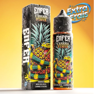 L’Ananas - d'ENFER 0mg 50ml - Les Fruits by ENFER - ShortfillDas L'Ananas d'ENFER 50ml Liquid von ENFER bietet eine exotische Geschmackskombination aus saftiger Ananas, cremiger Kokosnuss und süssem Zuckerrohr. Ein intensiver Frischekick rundet das tropische Aroma perfekt ab.Die fruchtige, leicht säuerliche Ananas sorgt für einen spritzigen Geschmack, während die sanfte Süsse der Kokosnuss eine angenehm cremige Note hinzufügt. Feine Zuckerrohr-Aromen verleihen der Mischung eine zusätzliche natürliche Süsse. Die ausgeprägte Kühle ergänzt die tropischen Fruchtnoten und sorgt für ein erfrischendes Dampferlebnis.Mit seinem ausgewogenen PG/VG-Verhältnis von 50/50 bietet das Liquid eine gute Balance zwischen Geschmacksentfaltung und Dampfproduktion und eignet sich für zahlreiche handelsübliche E-Zigaretten.17921Enfer - Frankreich19,90 CHFsmoke-shop.ch19,90 CHF L’Ananas - d'ENFER 0mg 50ml - Les Fruits by ENFER - ShortfillDas L'Ananas d'ENFER 50ml Liquid von ENFER bietet eine exotische Geschmackskombination aus saftiger Ananas, cremiger Kokosnuss und süssem Zuckerrohr. Ein intensiver Frischekick rundet das tropische Aroma perfekt ab.Die fruchtige, leicht säuerliche Ananas sorgt für einen spritzigen Geschmack, während die sanfte Süsse der Kokosnuss eine angenehm cremige Note hinzufügt. Feine Zuckerrohr-Aromen verleihen der Mischung eine zusätzliche natürliche Süsse. Die ausgeprägte Kühle ergänzt die tropischen Fruchtnoten und sorgt für ein erfrischendes Dampferlebnis.Mit seinem ausgewogenen PG/VG-Verhältnis von 50/50 bietet das Liquid eine gute Balance zwischen Geschmacksentfaltung und Dampfproduktion und eignet sich für zahlreiche handelsübliche E-Zigaretten.17921Enfer - Frankreich19,90 CHFsmoke-shop.ch19,90 CHF