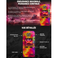 Mod Rayden 220 Volcano Pink Marble - Rare Edition 1000pc - BD Vape