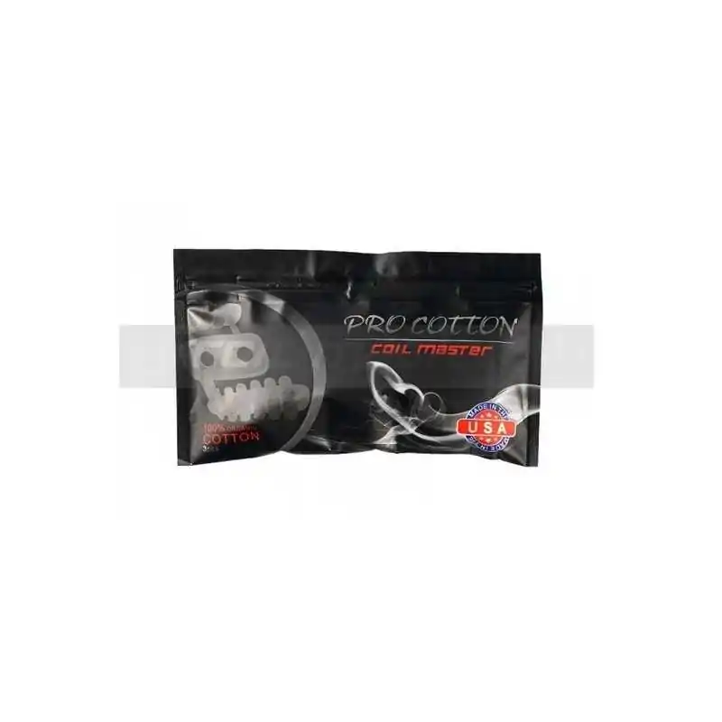 Coil Master Pro Cotton Premium Wickel WatteLieferumfang:1x Coil Master Pro Cotton&nbsp; 3 PadsCoil Master Pro Cotton100% nature Cotton, ohne Chemikalien von Coil Master.Made in USA3 Stck. je Packung2710Coil Master3,90&nbsp;CHFsmoke-shop.ch3,90&nbsp;CHF