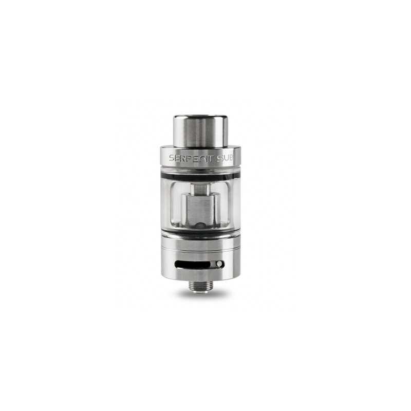 Wotofo Serpent Sub Tank Silber/SchwarzLieferumfang:1x Wotofo Serpent Sub Tank1x Ersatzcoil1x Ersatzglas1x ErsatzteilsetTechnische Details:22mm Durchmesser47,5mm Länge3,5ml TankvolumenBottom AirflowTopFillingPEEK IsulatorEdelstahl510er Anschluss 2949Wotofo 3,60 CHFsmoke-shop.ch3,60 CHF Wotofo Serpent Sub Tank Silber/SchwarzLieferumfang:1x Wotofo Serpent Sub Tank1x Ersatzcoil1x Ersatzglas1x ErsatzteilsetTechnische Details:22mm Durchmesser47,5mm Länge3,5ml TankvolumenBottom AirflowTopFillingPEEK IsulatorEdelstahl510er Anschluss 2949Wotofo 3,60 CHFsmoke-shop.ch3,60 CHF