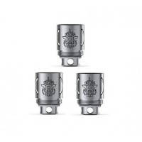 3x TFV8 X4 Verdampferköpfe - 0.15 ohmLieferumfang:3x TFV8 X4 Verdampferköpfe 0.15 ohm (Quad Coil) Die SMOK V8-X4 Ersatz Coils für den TFV8 Tank hat ein wunderbares Design für Wolke &amp; Geschmack jagen Vaper. Mit einer doppelläufigen Pistole Design und CF mate die V8-X4 kann bis zu 150W mit einem Widerstand von 0,15ohm behandeln.SpezifikationenDoppelläufiges PistolendesignCF Mate: (Wolken- und Geschmacksausgleichskern)Widerstandswert: 0.15ΩNennleistung: 60W bis 150WEmpfohlene Wattzahl: 80W bis 120W 299910,40 CHFsmoke-shop.ch10,40 CHF