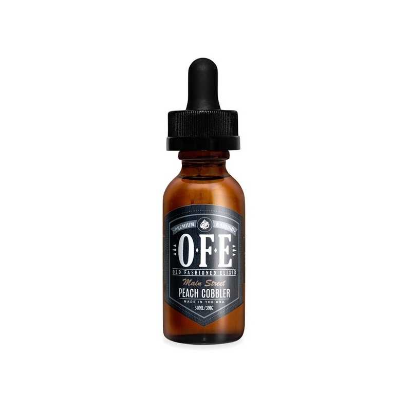 30 ml Peach Cobber von OFE USALieferumfang: 30ml Glas Flasche mit Pipette von OFE USAGeschmack:Peach Cobbler by OFE is like a decadent cobbler with creamy vanilla and cinnamon on the inhale combined with juicy peach on the exhale to deliver this perfectly peachy Southern Tradition.Primary Flavors: Peach, Vanilla, Crust, CinnamonBottle Size:  30mlBlend: 70 VG / 30 PG3246OFE Old Fashioned Elixir USA1,50 CHFsmoke-shop.ch1,50 CHF