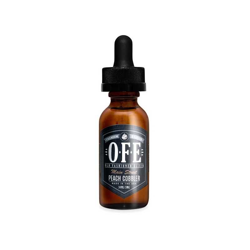 30 ml Peach Cobber von OFE USALieferumfang: 30ml Glas Flasche mit Pipette von OFE USAGeschmack:Peach Cobbler by OFE is like a decadent cobbler with creamy vanilla and cinnamon on the inhale combined with juicy peach on the exhale to deliver this perfectly peachy Southern Tradition.Primary Flavors: Peach, Vanilla, Crust, CinnamonBottle Size:  30mlBlend: 70 VG / 30 PG3245OFE Old Fashioned Elixir USA2,40 CHFsmoke-shop.ch2,40 CHF