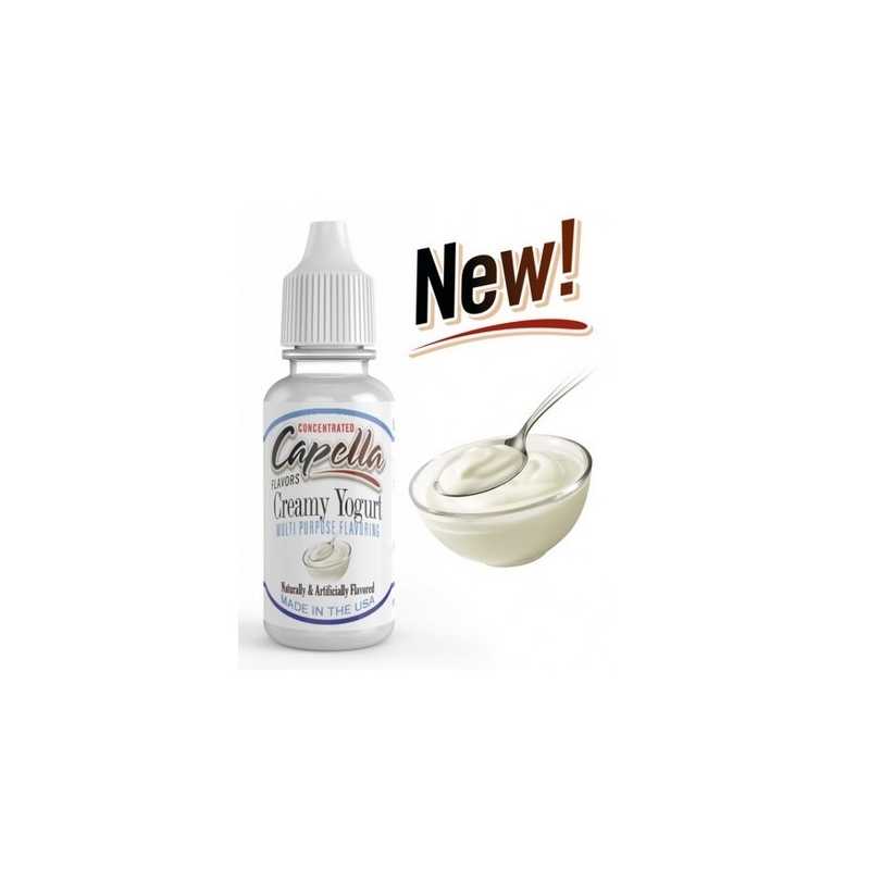 Creamy Joghurt - Capella Aroma 13ml (DIY)13 ml Capella Aroma Creamy Joghurt zum Mischen mit Basis-LiquidCapella Aromen sind "Made in USA" und werden ohne Diacetyl hergestellt.Die Capella Aromen werden in einer PE-Flasche mit Tropfauslass versendet. Empfohlene Dosierung: ca. 5%-10% (0,5-1ml Aroma auf 10ml Basis-Liquid) Bitte die Dosierung an den VG Anteil der Basis anpassen (mehr VG = mehr Aroma)3334Capella Flavours4,70 CHFsmoke-shop.ch4,70 CHF