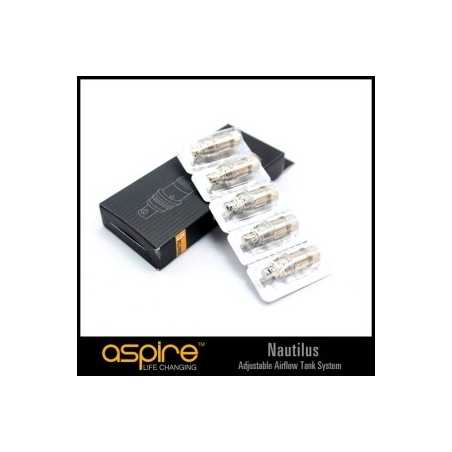 5x BVC-Verdampferkopf (1,8 Ohm) für den Nautilus mini von Aspire 5x BVC-Verdampferkopf (1,8 Ohm) für den Nautilus mini von Aspire