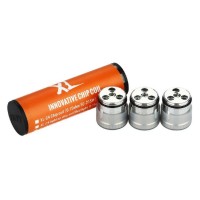 3x Verdampferköpfe Ijoy XL -C3 Innovative Chip CoilLieferumfang: 3x Verdampferköpfe Ijoy XL C3iJoy XL-C3 Light-Up Chip Coil - Verdampferkopf - 3 StückDas 3er Pack der iJoy XL-C3 Light-Up Chip Coils ist mit einem Widerstand von 0,15 Ohm gefertigt und die Verdampferköpfe sind mit 50 - 180 Watt Leistung belastbar. Eigenschaften:Passend für iJoy Limitless XL Tank RTAWiderstand: 0.15 ohmLeistung: 50 - 180 Watt   3387ijoy8,50 CHFsmoke-shop.ch8,50 CHF