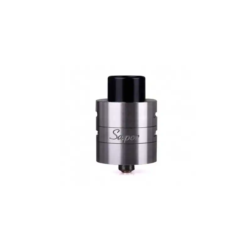 Wotofo Sapor V2 RDA 22 mmLieferumfang:1x Wotofo Sapor V2 RDA1x Schraubenzieher1x Ersatzdichtungen1x Ersatzschrauben3x vorgefertigte WicklungTechnische Daten:Velocity DeckTop Airflow ControlSide Airflow ControlDurchmesser: 22mmtiefe Liquidwannerhodiumbeschichteter Kupferkontakt510er Anschluss3463Wotofo 6,60&nbsp;CHFsmoke-shop.ch6,60&nbsp;CHF