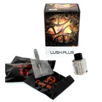 Wotofo Lush Plus 25 mm RDA SelbstwickelverdampferLieferumfang:1x Lush Plus RDA 25mm by Wotofo1x Sheet Of Japanese Cotton1x twisted coil bag1x Schraubenzieher und Oring PackWotofo Lush Plus RDA atomizerCyclonic and turbulent airflow provide larger cloudBig post holesSilver plated copper contact510 adapter with 510 drip tip25mm diameter baseHigh grade 304 stainless steel construction  3467Wotofo 6,00 CHFsmoke-shop.ch6,00 CHF