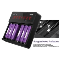 Efest LUC V6 Ladegerät für Li-Ionen Akkus incl. KFZ AdapterLieferumfang: 1x Luc V6Efest LUC Ladegerät verfügt über 6 Intelligente unabhängig voneinander funktionierende Ladeschächte.Über einen Softschalter können die Akkus entweder mit 0,68A,&nbsp;oder 2000mA geladen werden.Das Efest LUC kann entweder mit dem 230V Netzteil oder 12-24V KFZ Ladekabel betrieben werden.(Kfz Adapter nicht im Lieferumfang)CE, RoHs zertifiziert3539Efest49,90&nbsp;CHFsmoke-shop.ch49,90&nbsp;CHF