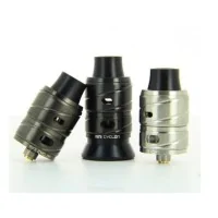 Fumytech Mini Cyclon RDA Selbswickeltank - vers. FarbenLieferumfang:1 x Cyclon RDA 22mm  Farbe: Schwarz, Gunmetal oder Silber1 x Cotton Bacon Watte1 x Schraubendreher4 x Ersatzschraube4 x Silikon Ring4 x Fused Clapton Kanthal Coil3544Fumytech16,90 CHFsmoke-shop.ch16,90 CHF