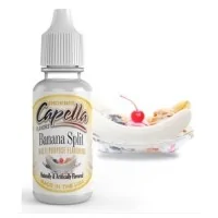 Banana Split - Capella Aroma 13ml (DIY)Lieferumfang: 1x Capella Aroma 13mlGeschmack: Bananen und Ice  3583Capella Flavours4,10 CHFsmoke-shop.ch4,10 CHF