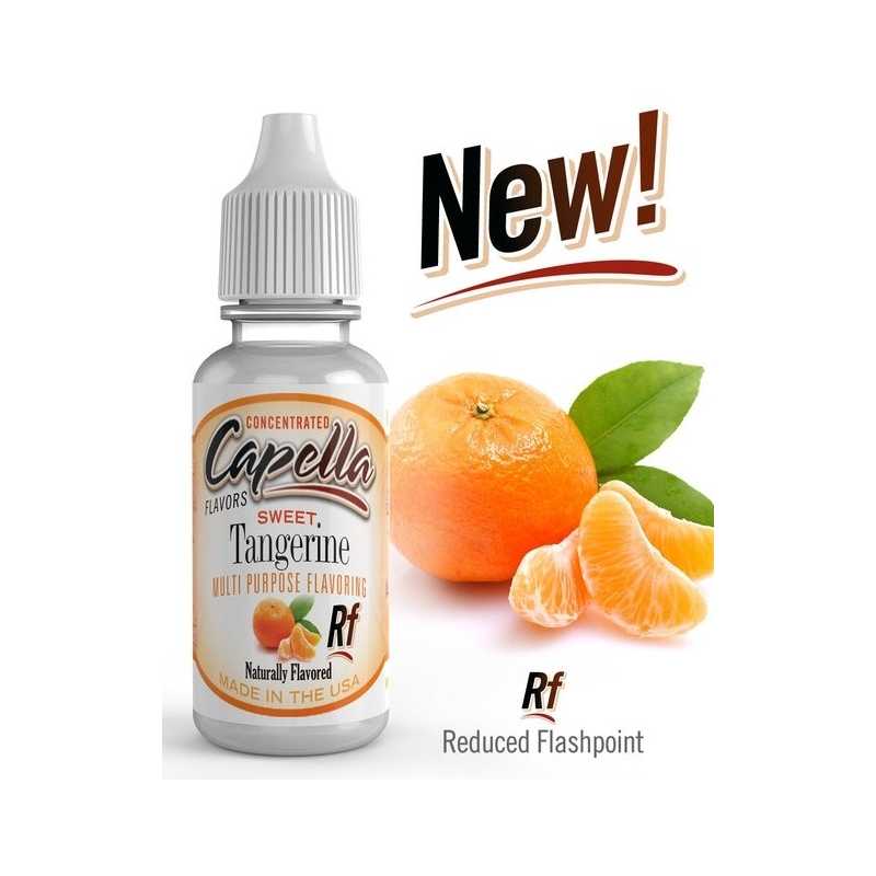 Sweet Tangerine RF - Capella Aroma 13ml (DIY)Lieferumfang: Sweet Tangerine RF - Capella Aroma 13ml13 ml Capella Aroma zum Mischen mit Basis-LiquidCapella Aromen sind "Made in USA" und werden ohne Diacetyl hergestellt.Die Capella Aromen werden in einer PE-Flasche mit Tropfauslass versendet.3632Capella Flavours5,80 CHFsmoke-shop.ch5,80 CHF