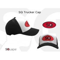 Trucker Cap mit SQ Logo (Squape Stattqualm) KappeLieferumfang:  1x Trucker Cap mit SQ LogoArt: Mesh, snapback, trucker styleGrösse: One size fits all. Einstellbar durch DruckknopfverschlussFarbe: Schwarz, weissFarbe Logo: Rot, Schwarz und Weiss3665Stattqualm / Squape19,30 CHFsmoke-shop.ch19,30 CHF