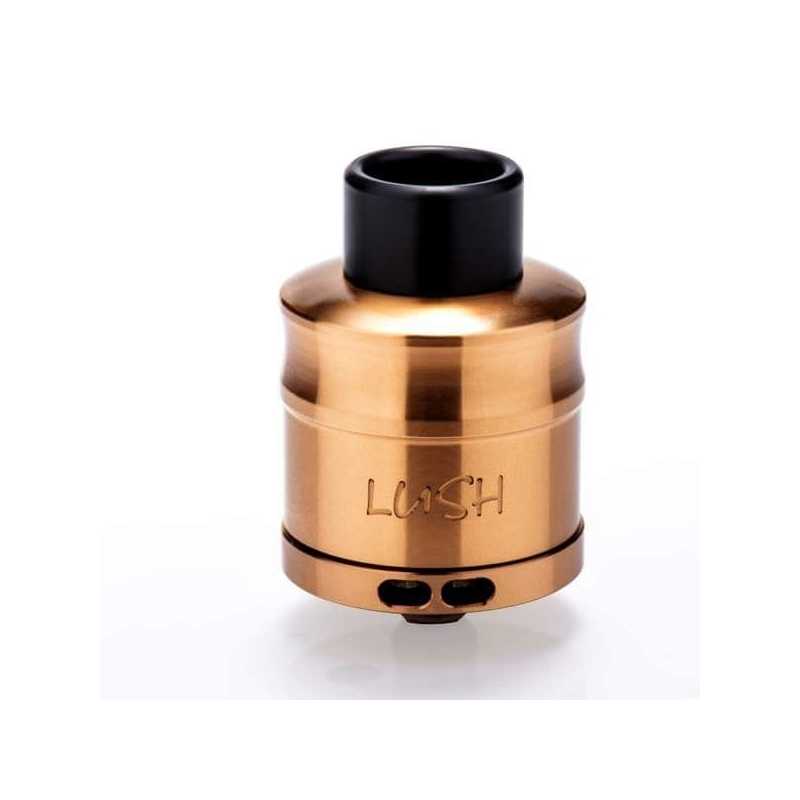 Wotofo Lush Plus -GOLD Edition- 25 mm RDA TröpflerLieferumfang:1x Lush Plus RDA 25mm by Wotofo SPEZIALEDITION GOLD1x Sheet Of Japanese Cotton1x twisted coil bag1x Schraubenzieher und Oring PackWotofo Lush Plus RDA atomizerCyclonic and turbulent airflow provide larger cloudBig post holesSilver plated copper contact510 adapter with 510 drip tip25mm diameter baseHigh grade 304 stainless steel construction  3788Wotofo 6,00 CHFsmoke-shop.ch6,00 CHF