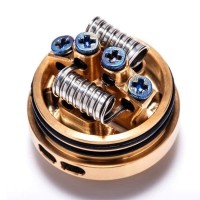 Wotofo Lush Plus -GOLD Edition- 25 mm RDA TröpflerLieferumfang:1x Lush Plus RDA 25mm by Wotofo SPEZIALEDITION GOLD1x Sheet Of Japanese Cotton1x twisted coil bag1x Schraubenzieher und Oring PackWotofo Lush Plus RDA atomizerCyclonic and turbulent airflow provide larger cloudBig post holesSilver plated copper contact510 adapter with 510 drip tip25mm diameter baseHigh grade 304 stainless steel construction  3788Wotofo 6,00 CHFsmoke-shop.ch6,00 CHF