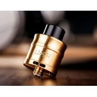 Wotofo Lush Plus -GOLD Edition- 25 mm RDA TröpflerLieferumfang:1x Lush Plus RDA 25mm by Wotofo SPEZIALEDITION GOLD1x Sheet Of Japanese Cotton1x twisted coil bag1x Schraubenzieher und Oring PackWotofo Lush Plus RDA atomizerCyclonic and turbulent airflow provide larger cloudBig post holesSilver plated copper contact510 adapter with 510 drip tip25mm diameter baseHigh grade 304 stainless steel construction  3788Wotofo 6,00 CHFsmoke-shop.ch6,00 CHF