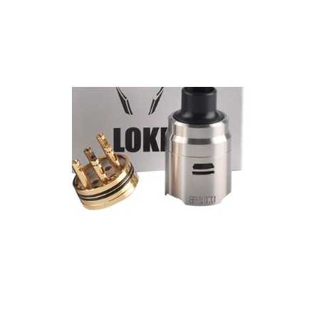 Original Loki RDA 24 mm Selbstwickelverdampfer von Viiking Original Loki RDA 24 mm Selbstwickelverdampfer von Viiking
